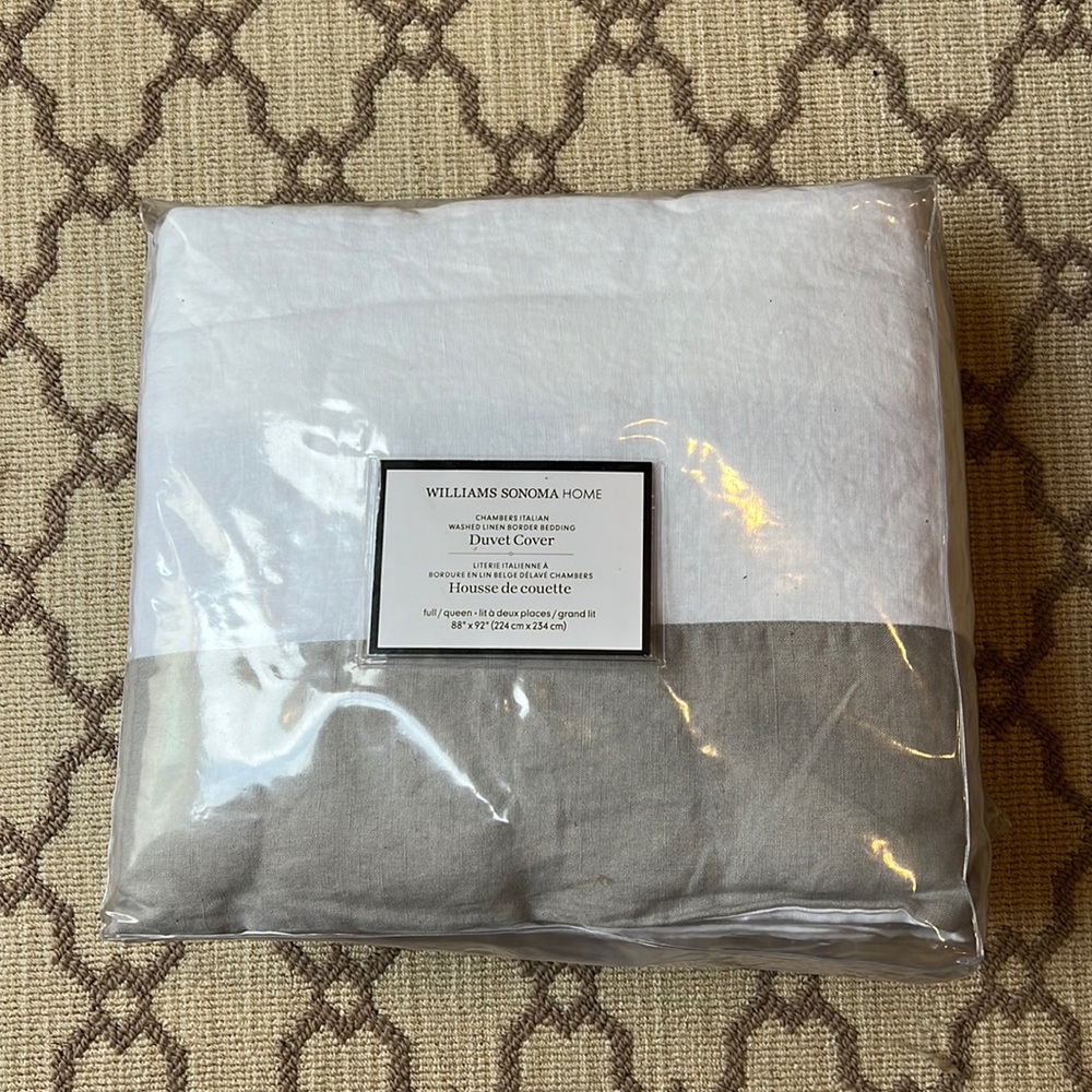 Williams sonoma home bedding